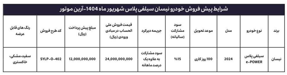 نیسان سیلفی