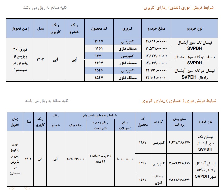 وانت نیسان زامیاد