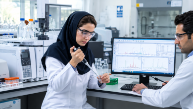 آنالیز مواد شیمیایی